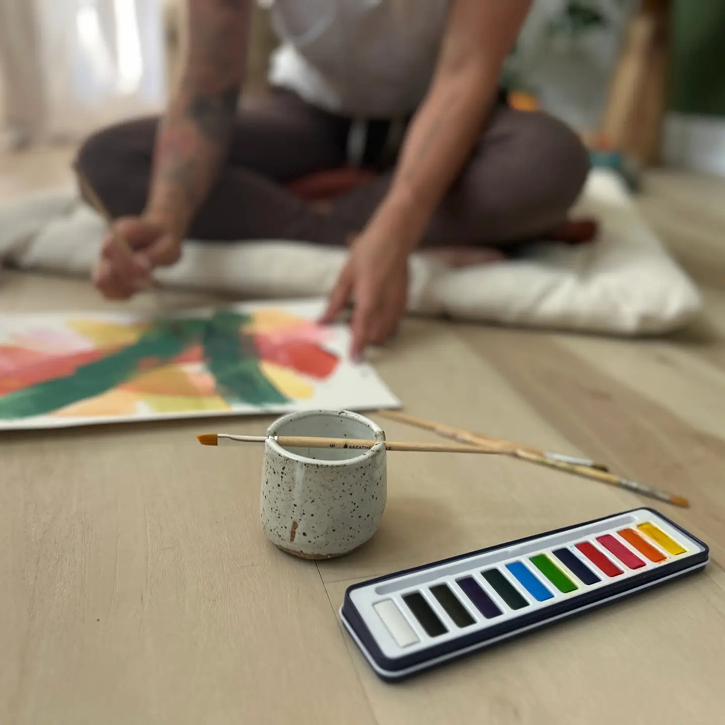 transitions meditative art kit