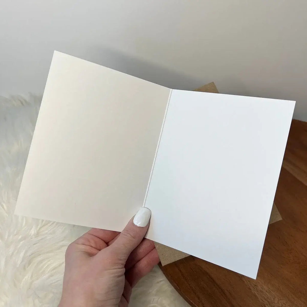 "My current mental state" Tangled Lights Christmas Card