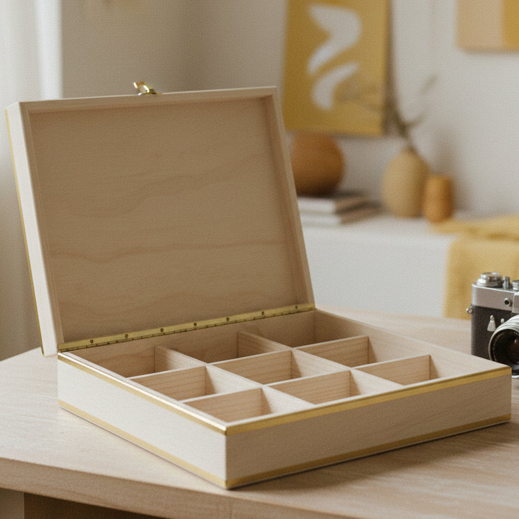 Tea Box Big - Blue