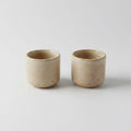 Set of ceramic mezcal cups