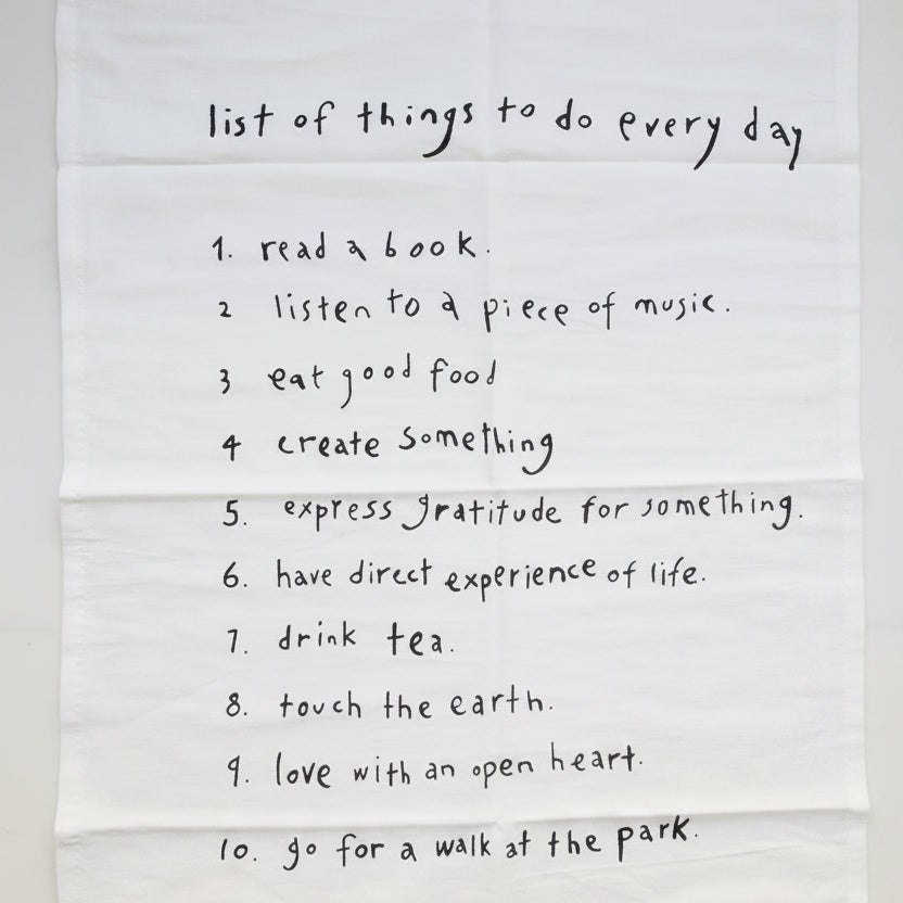 To Do List Napkin