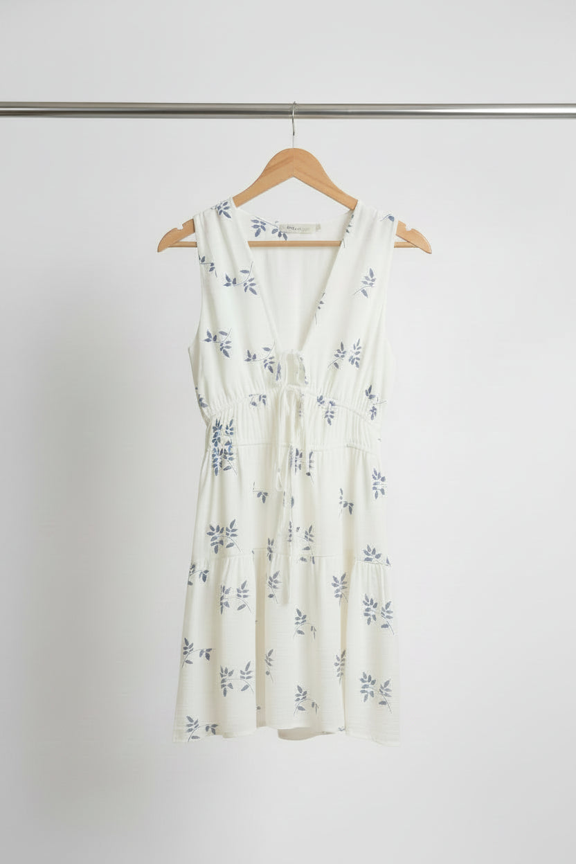 indigo picnic dress