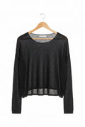 SWEATER TOP (BLCK)