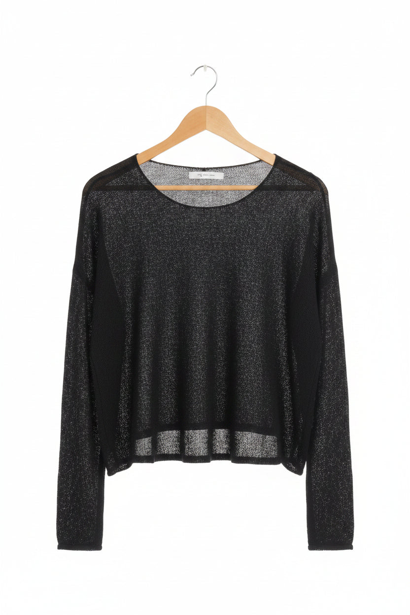 SWEATER TOP (BLCK)