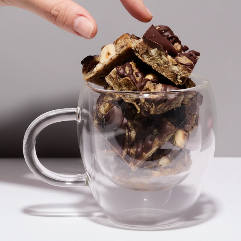 Hazelnut Coffee Date & Nut Bark