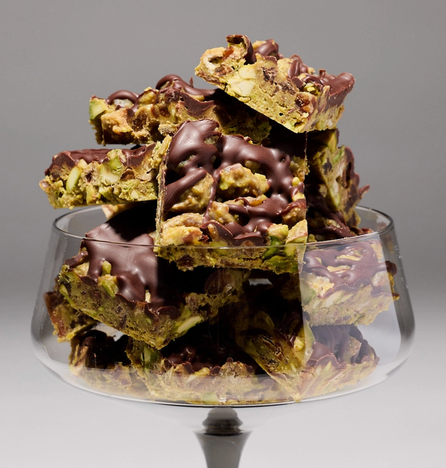 Pistachio Date & Nut Bark