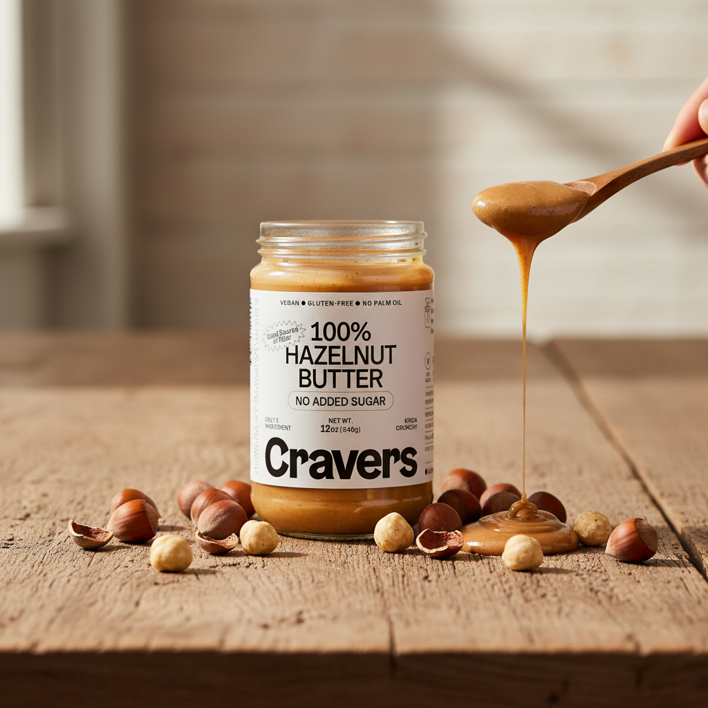 100% Hazelnut Butter