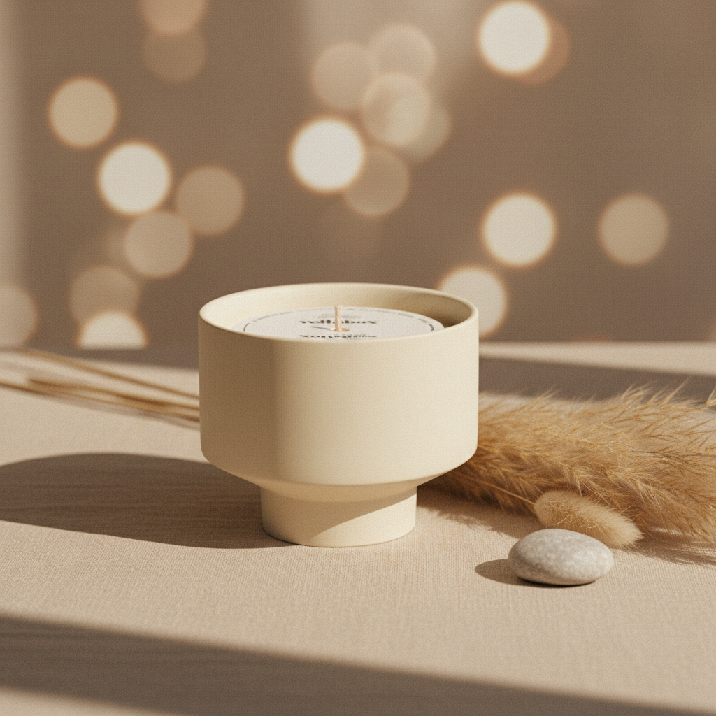 Tan Candle