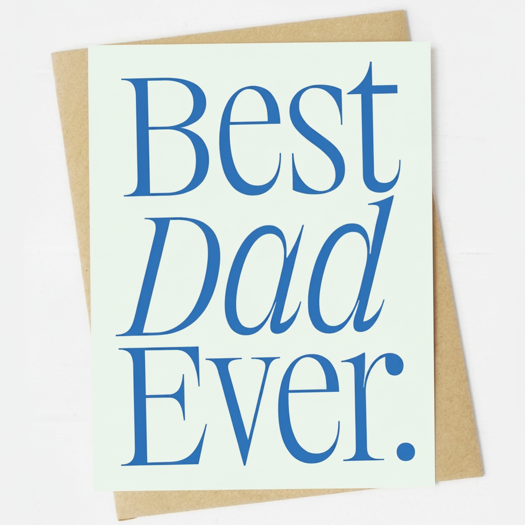Best Dad Ever Card