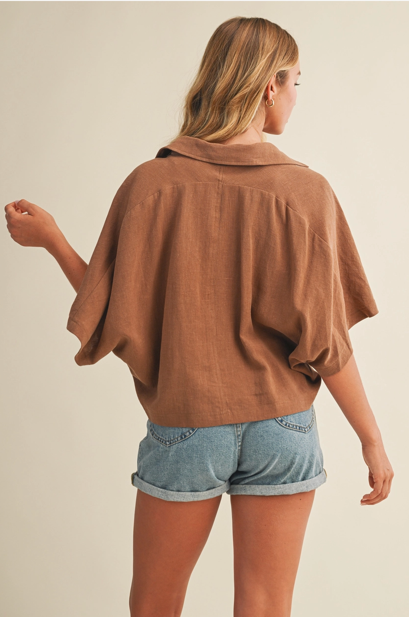 rattan oversized popover