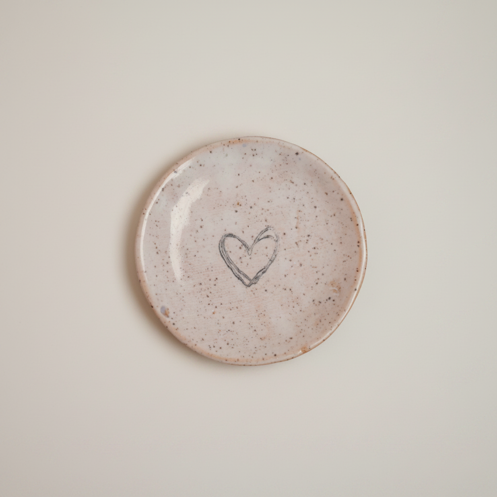 Mini Plate - Heart