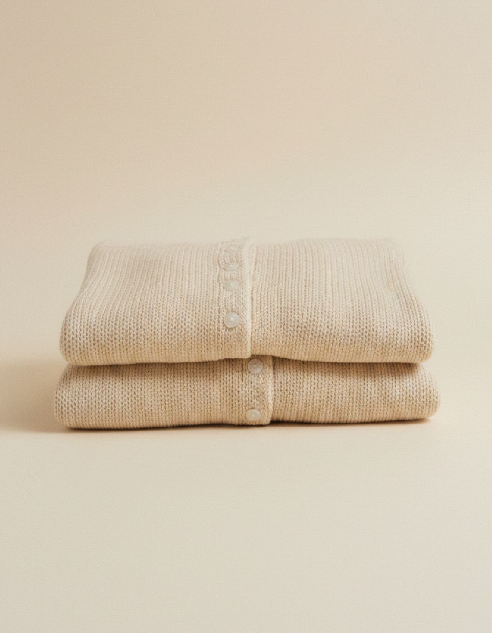 vanilla oat knitted cardigan