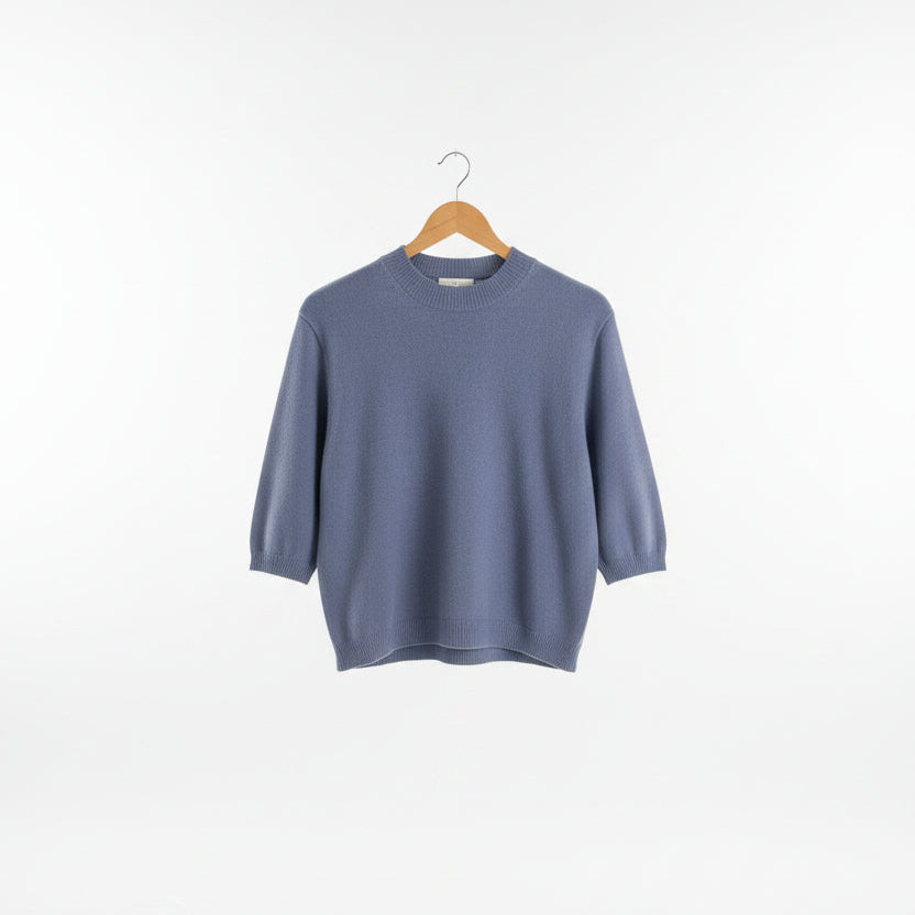 blue sweater top