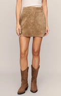 perri suede skirt