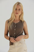 syd sweater vest pebble coast