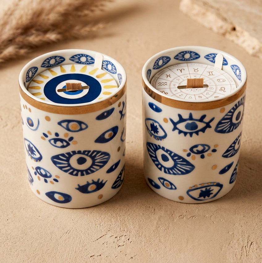 "Evil Eye" Candle: Oud & Patchouli